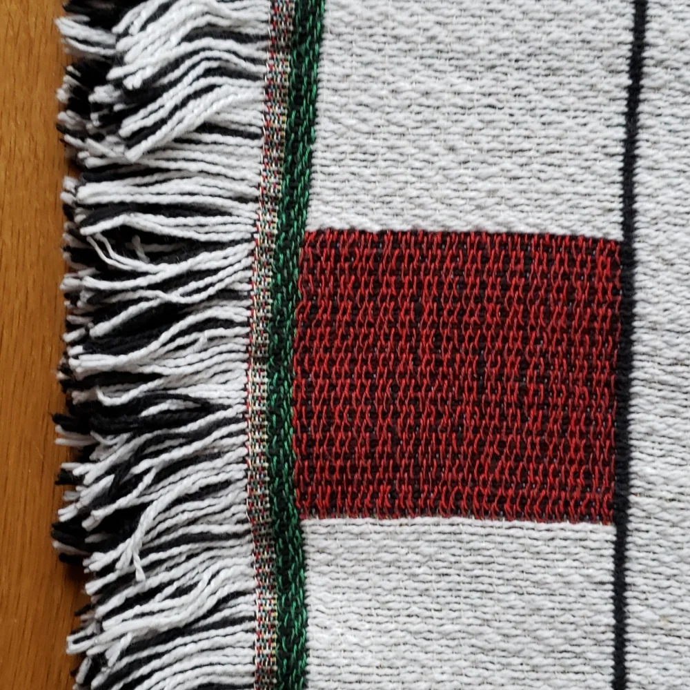 Christmas Aphagan (Measures approximately 42 x 61 inches)